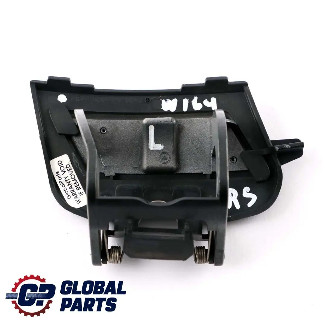 Mercedes-Benz W164 Front Bumper Left N/S Headlight Washer Cover Iridium Silver to with Part number A1648600108 Mercedes-Benz W164 Front Bumper Left N/S Headlight Washer Cover Iridium Silver - SKU A1648600108 - Part number A1648600108