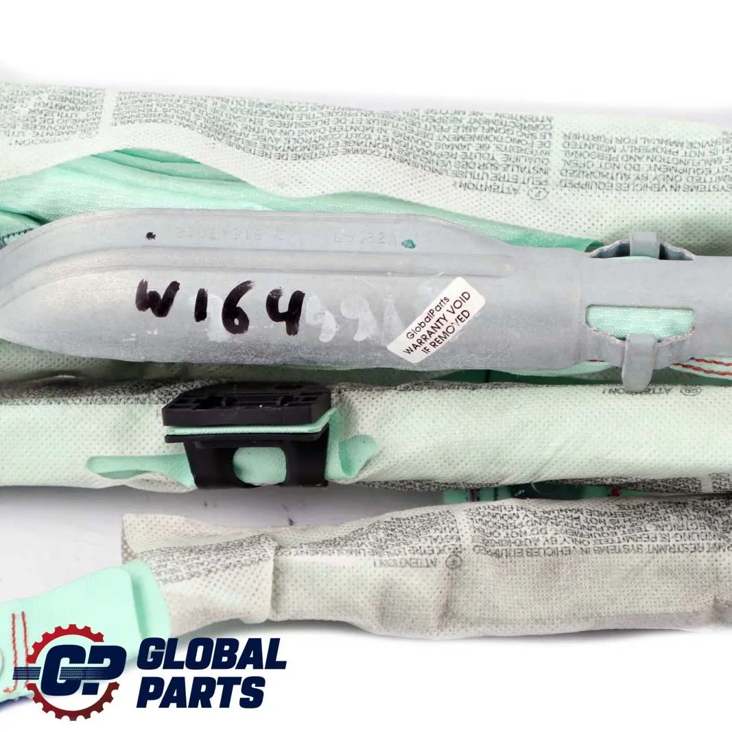 Mercedes ML W164 Head Air Module Roof Curtain Left N/S - SKU A1648601102 - Part number A1648601102