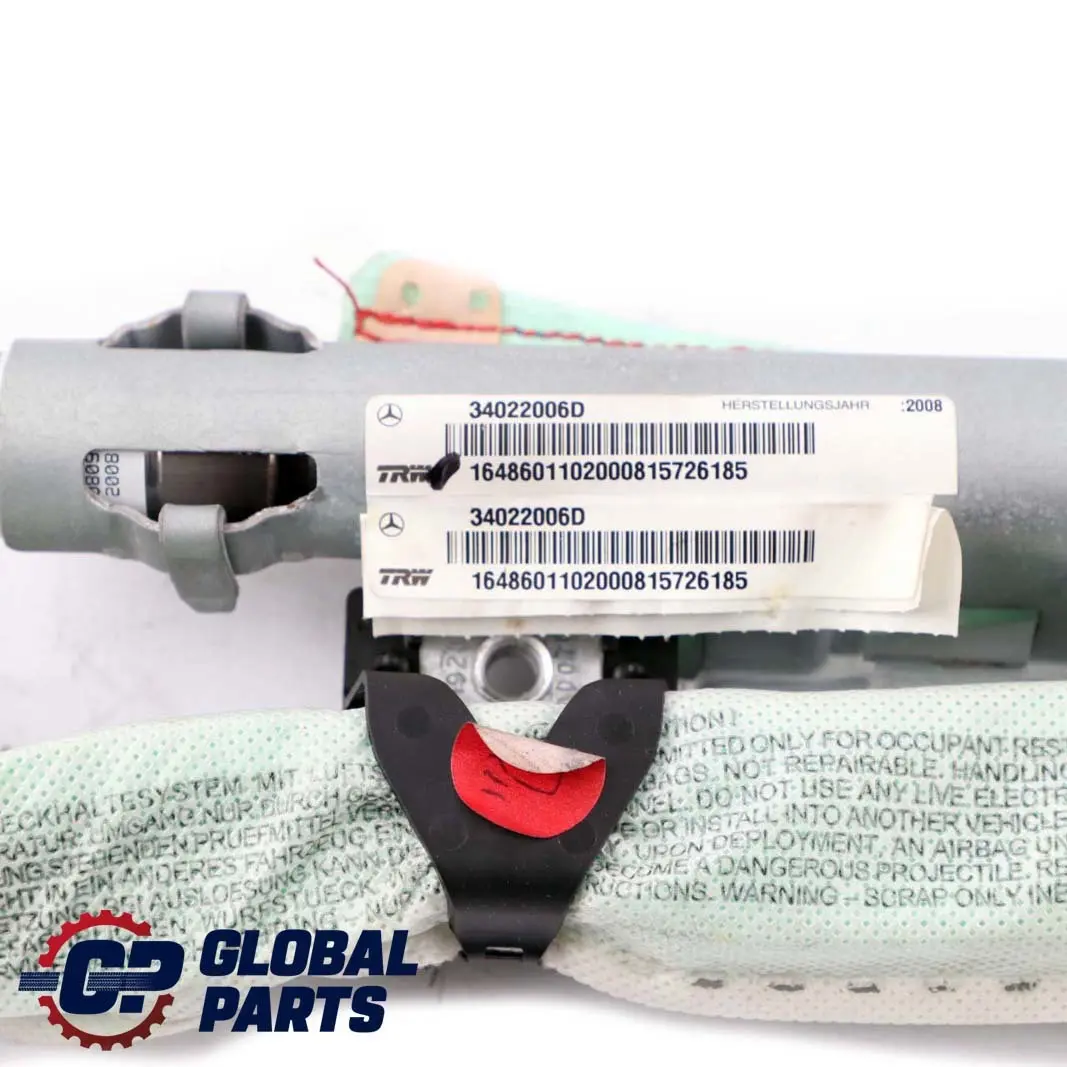 Mercedes ML W164 Module D'Air De Tête Pour Rideau De Toit Gauche - SKU A1648601102 - Numéro de pièce A1648601102