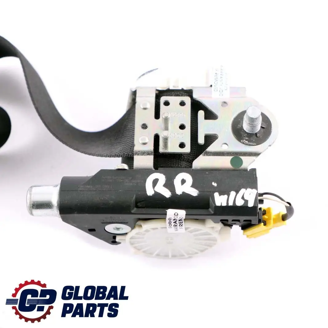 Mercedes ML W164 Cintura di sicurezza posteriore destra Nero - SKU A1648601885 - Numero di parte A1648601885