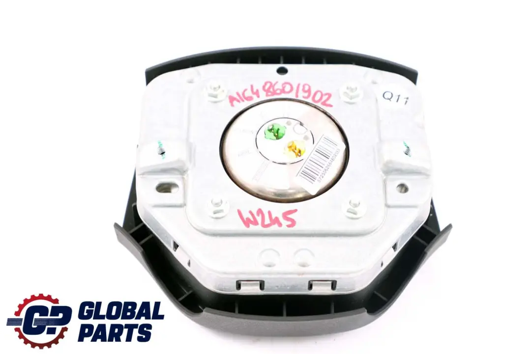 Mercedes W245 Steering Wheel Air Module Bag Driver's Side Black - SKU A1648601902 - Part number A1648601902