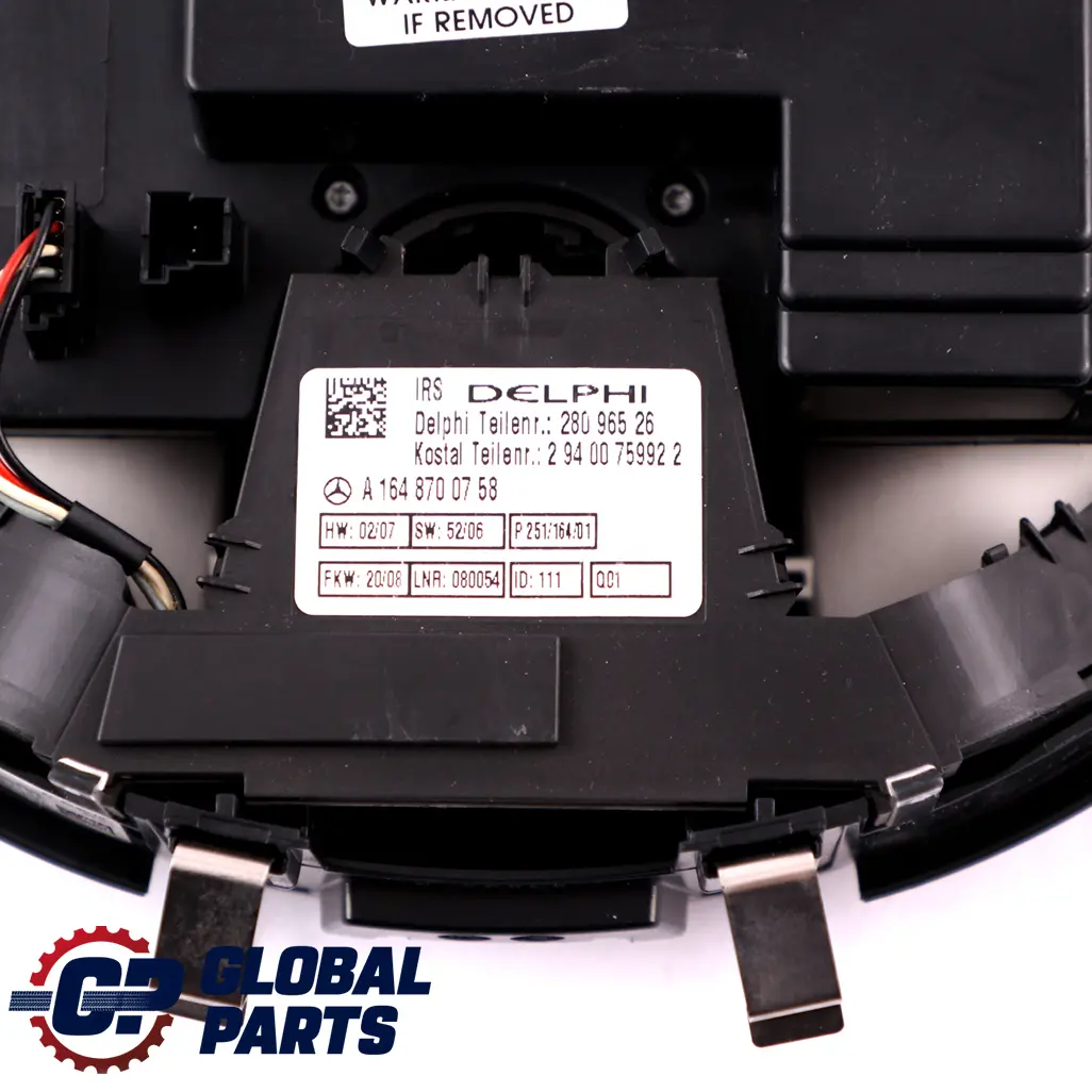 Mercedes W164 Innen Beleuchtung Dach Lampen Steuergerät A1648700758 - SKU A1648700126 - Teilenummer A1648700126