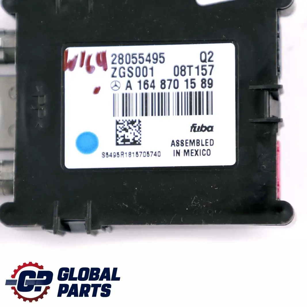 Antenne Antennen Verstärker Modul Einheit für Mercedes ML W164 mit Teilenummer A1648701589 Mercedes ML W164 Antenne Antennen Verstärker Modul Einheit - SKU A1648701589 - Teilenummer A1648701589