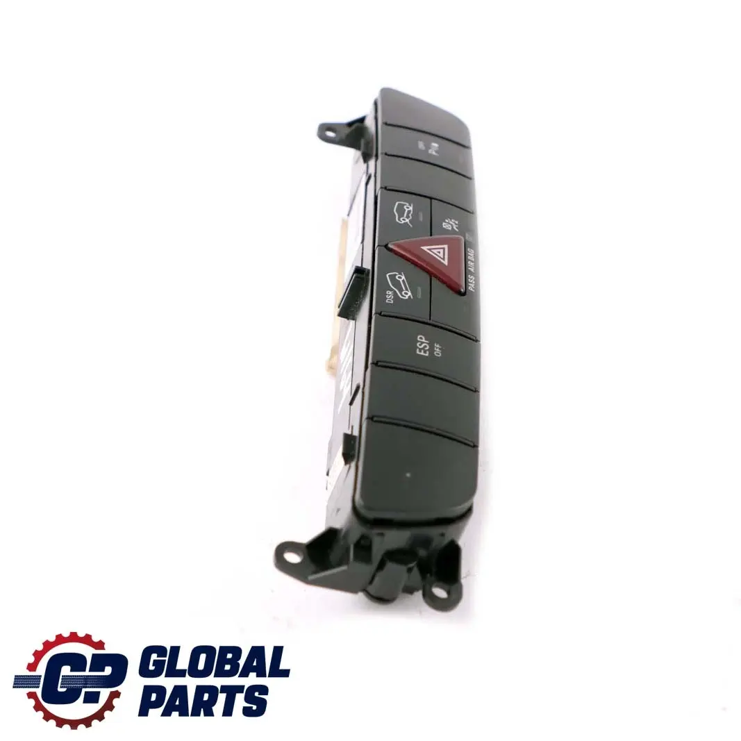 Mercedes ML W164 Panel interruptores control PDC ESP peligro central - SKU A1648709810 - Número de pieza A1648709810