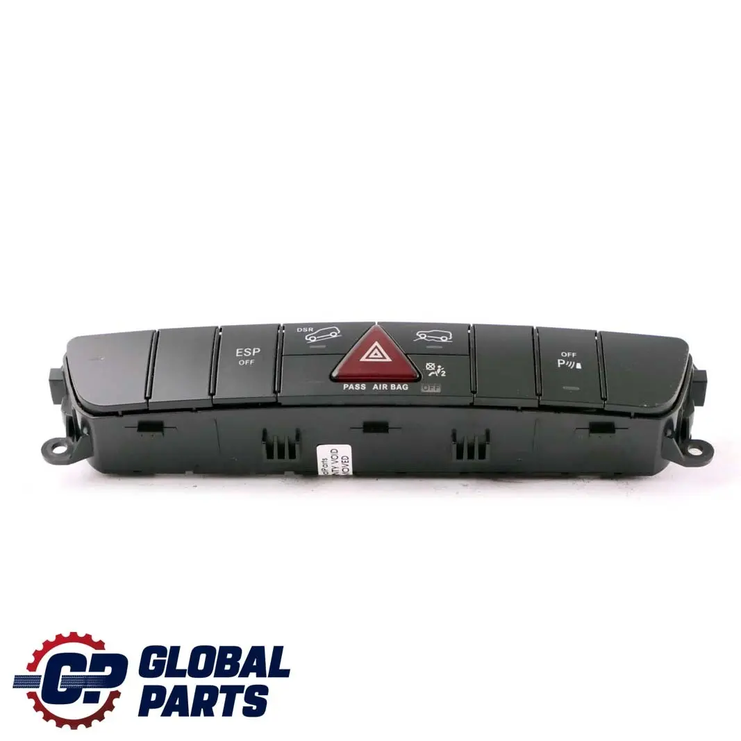 Mercedes ML W164 Center Hazard PDC ESP Control Switch Panel - SKU A1648709810 - Part number A1648709810
