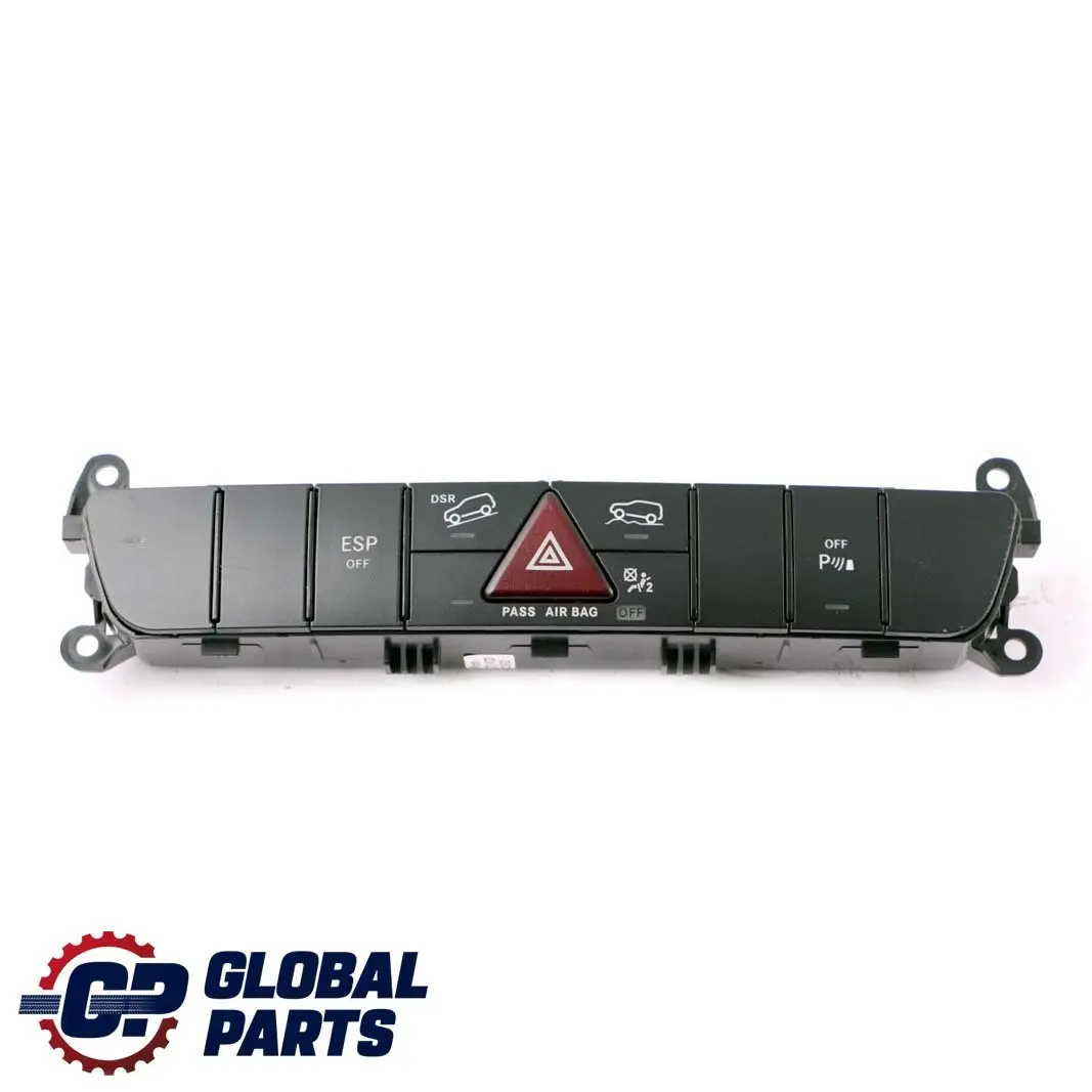 Mercedes ML W164 Center Hazard PDC ESP Control Switch Panel - SKU A1648709810 - Part number A1648709810