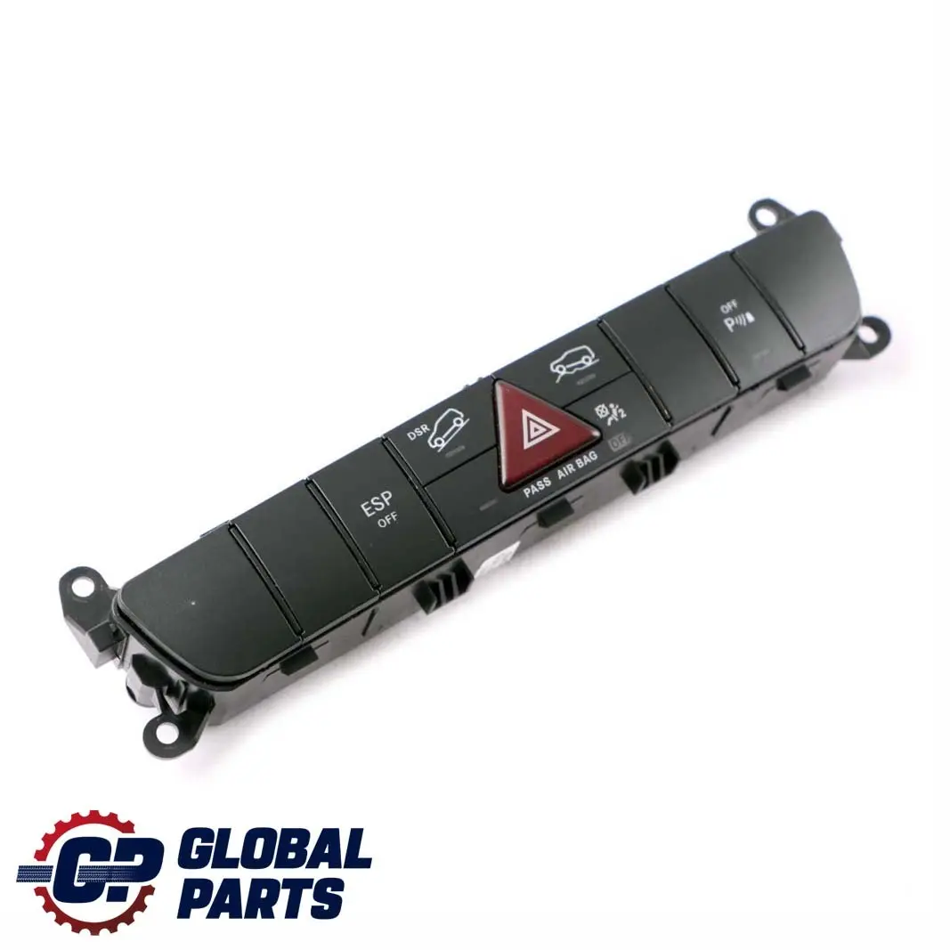 Mercedes ML W164 Center Hazard PDC ESP Control Switch Panel - SKU A1648709810 - Part number A1648709810