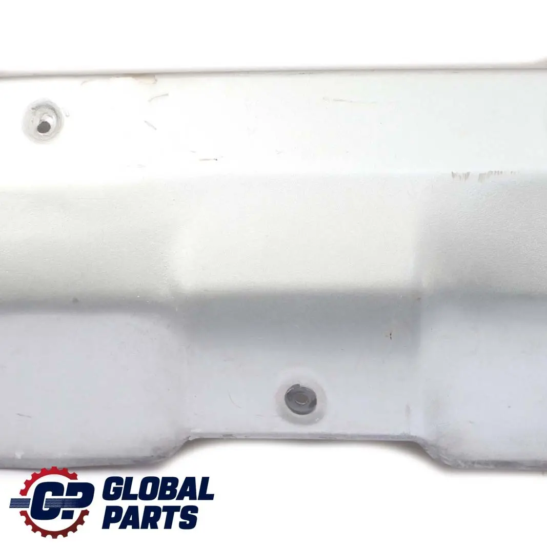 Mercedes-Benz M-Class ML W164 Rear Bumper Bottom Trim Panel Iridium Silver to with Part number A1648850322 Mercedes-Benz M-Class ML W164 Rear Bumper Bottom Trim Panel Iridium Silver - SKU A1648850322-IRS - Part number A1648850322