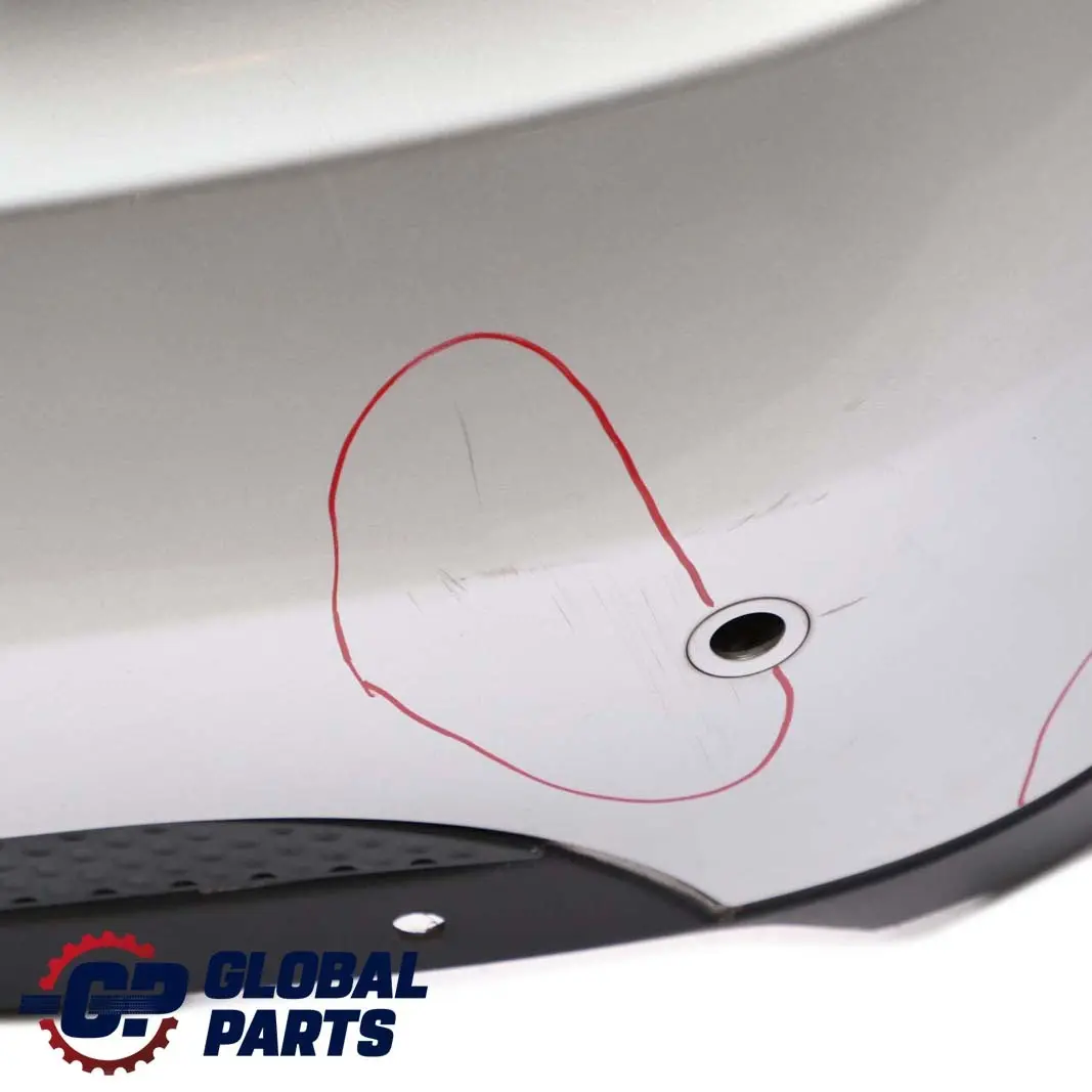 Mercedes-Benz M-Class ML W164 Rear Bumper PDC Holes Iridium Bright Silver to with Part number A1648853925 Mercedes-Benz M-Class ML W164 Rear Bumper PDC Holes Iridium Bright Silver - SKU A1648854225-IRS - Part number A1648853925