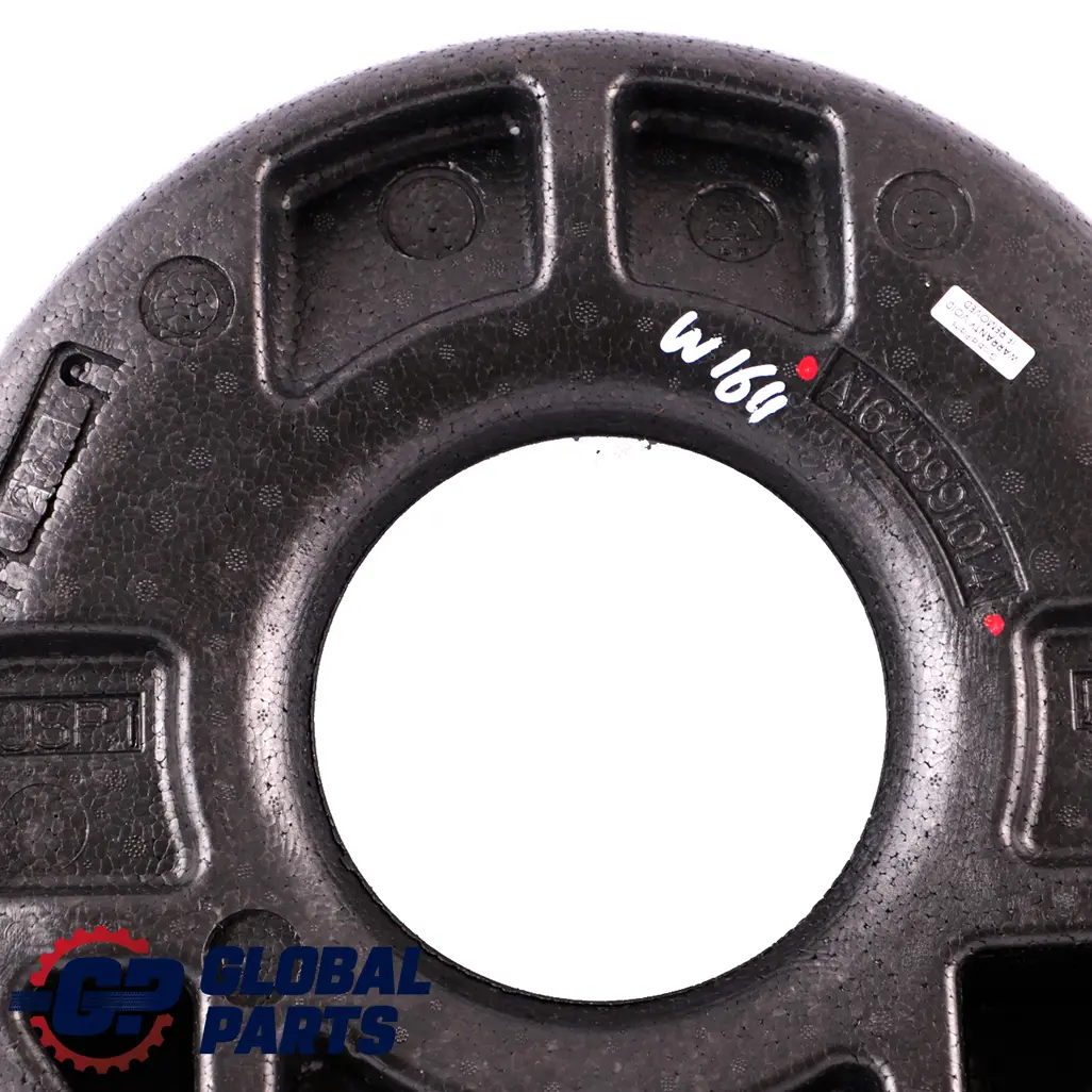 Emergency Spare Wheel Holder Bracket Foam to Mercedes W164 with Part number A1648991014 Mercedes W164 Emergency Spare Wheel Holder Bracket Foam - SKU A1648980014 - Part number A1648991014