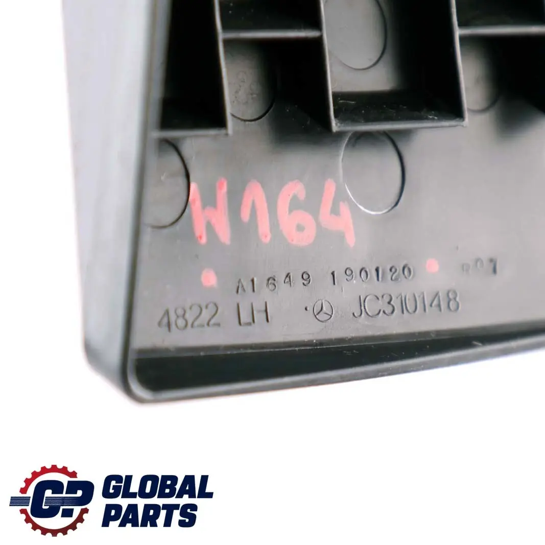 Front Right Seat Rear Left Part Trim Panel Cover to Mercedes ML W164 with Part number A1649190120 Mercedes ML W164 Front Right Seat Rear Left Part Trim Panel Cover - SKU A1649190120 - Part number A1649190120