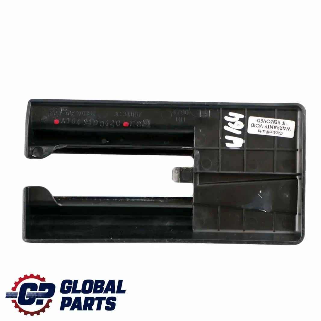 Mercedes W164 Sedile anteriore destro posteriore destra rivestimento - SKU A1649190420 - Numero di parte A1649190420