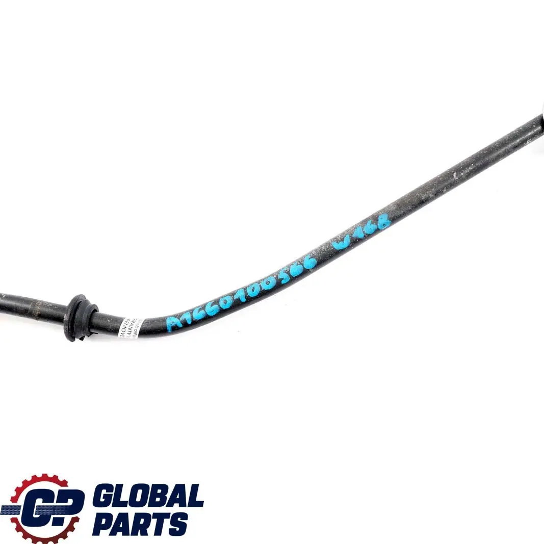 Mercedes-Benz A-Class A168 M166 Engine Dipstick Oil Guide Tube to with Part number A1660100566 Mercedes-Benz A-Class A168 M166 Engine Dipstick Oil Guide Tube - SKU A1660100566 - Part number A1660100566