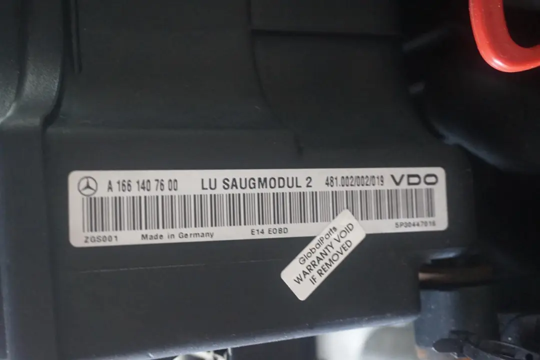 Mercedes A W168 A140 E14 M166 166940 82HP Complete Engine OM 166.940 WARRANTY - SKU A1660101700-1 - Part number A1660101700