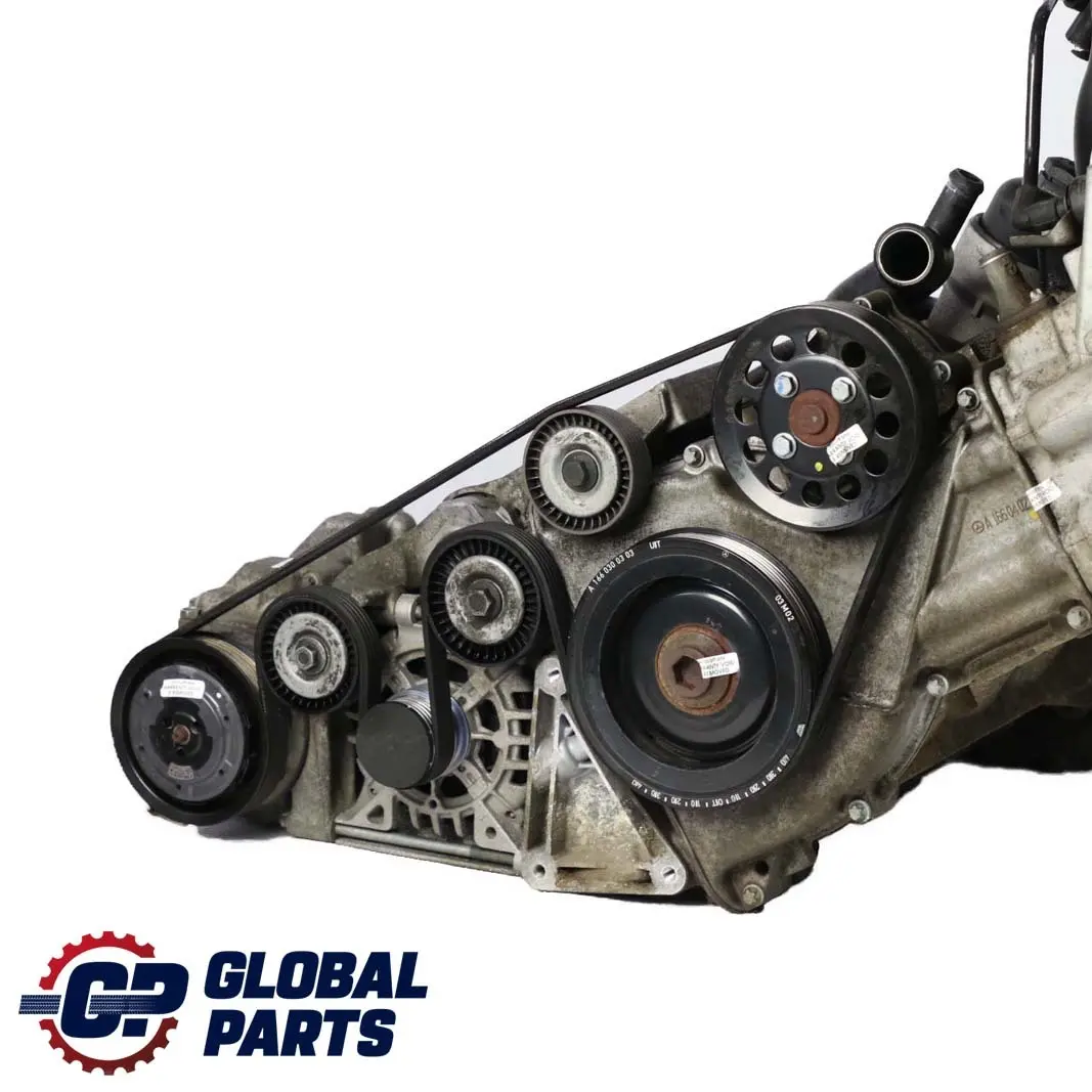 Mercedes Vaneo W414 E19 M166 166991 125HP Motor desnudo 166.991 95k, GARANTIA - SKU A1660104902 - Número de pieza A1660104902