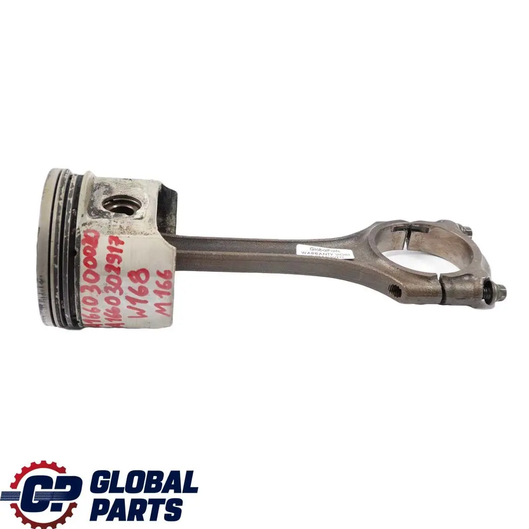 Mercedes-Benz A W168 Vaneo W414 Petrol M166 Engine Connecting Rod Piston Conrod to with Part number A1660300020 Mercedes-Benz A W168 Vaneo W414 Petrol M166 Engine Connecting Rod Piston Conrod - SKU A1660300020 - Part number A1660300020