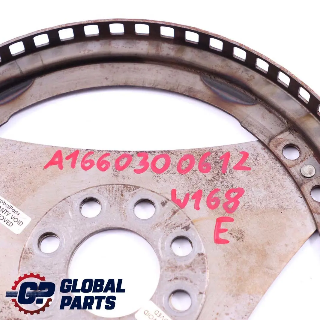 Mercedes-Benz A-Class W168 M166 Gearbox Flywheel Starter Ring to with Part number A1660300612 Mercedes-Benz A-Class W168 M166 Gearbox Flywheel Starter Ring - SKU A1660300612 - Part number A1660300612