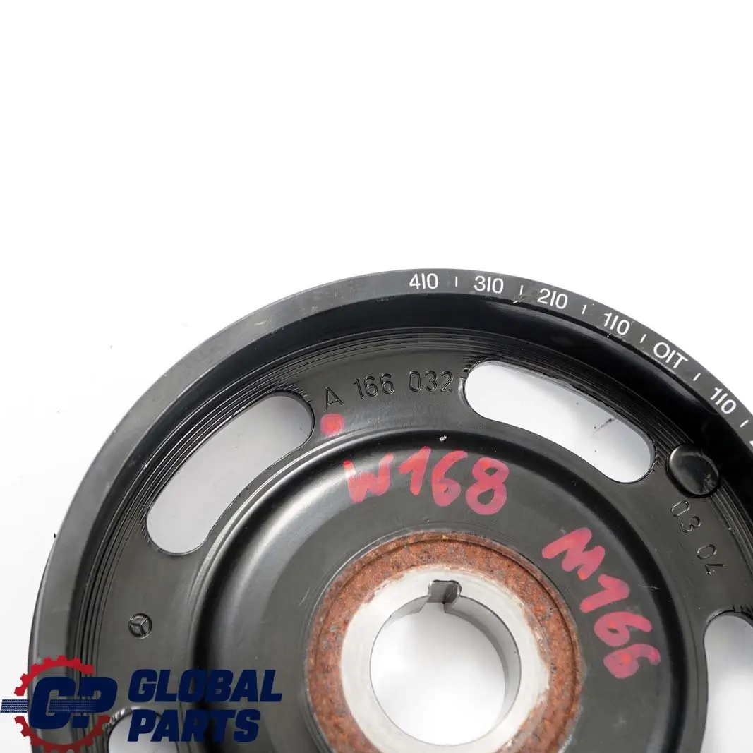 Mercedes-Benz A-Class W168 M166 140 160 Petrol Crankshaft Pulley to with Part number A1660320304 Mercedes-Benz A-Class W168 M166 140 160 Petrol Crankshaft Pulley - SKU A1660320304 - Part number A1660320304