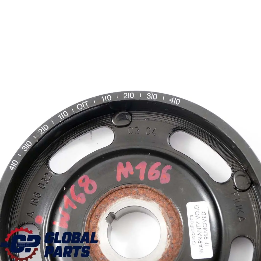  Mercedes-Benz A-Class W168 M166 140 160 Petrol Crankshaft Pulley - SKU A1660320304 - Part number A1660320304