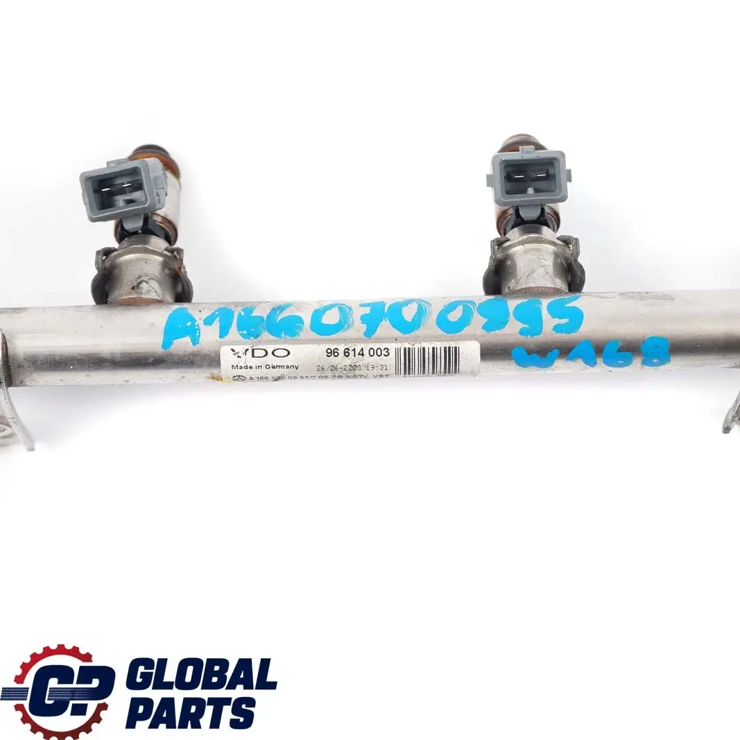 Distributore Iniezione Carburante per Mercedes W168 con numero di parte A1660700995 Mercedes W168 Distributore Iniezione Carburante - SKU A1660700995 - Numero di parte A1660700995