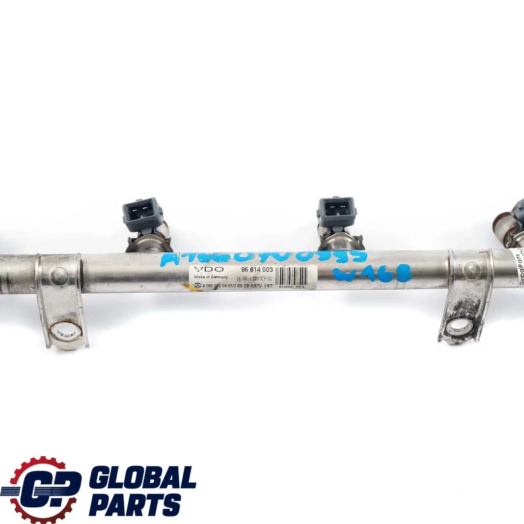 Kraftstoffverteiler Injektion für Mercedes W168 mit Teilenummer A1660700995 Mercedes W168 Kraftstoffverteiler Injektion - SKU A1660700995 - Teilenummer A1660700995