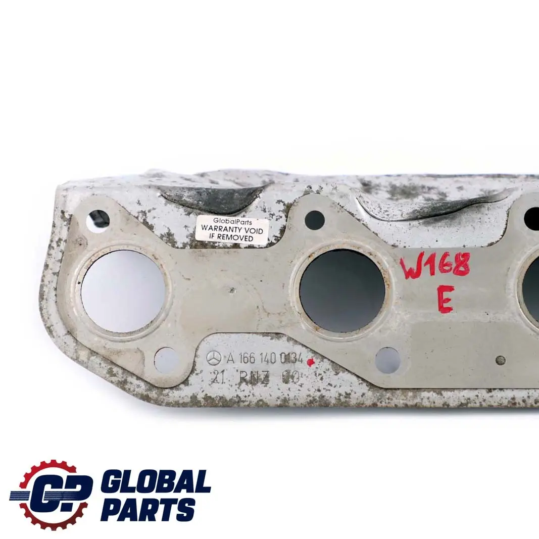 Mercedes-Benz A W168 Vaneo W414 M166 Petrol Exhaust Manifold Plate to with Part number A1661400134 Mercedes-Benz A W168 Vaneo W414 M166 Petrol Exhaust Manifold Plate - SKU A1661400134 - Part number A1661400134