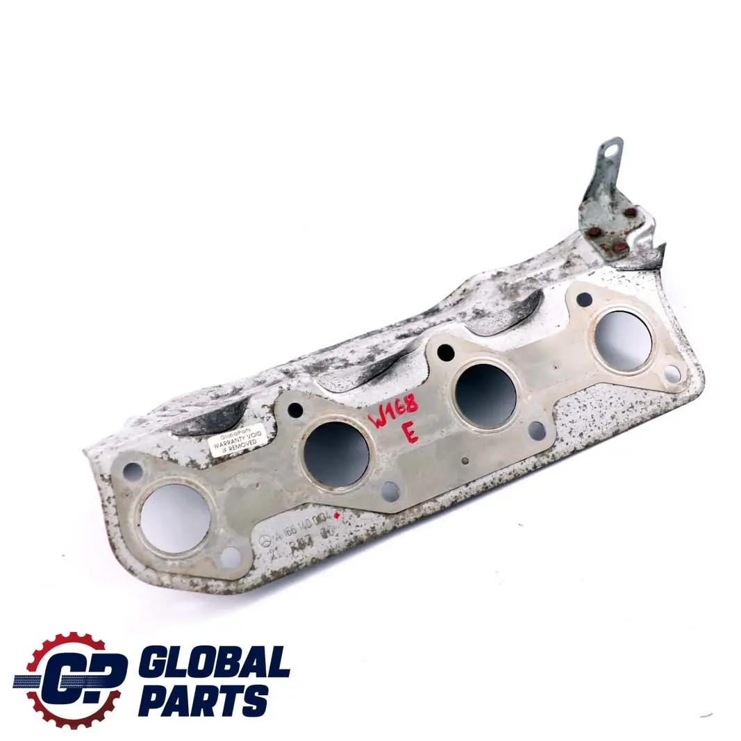 Mercedes-Benz A W168 Vaneo W414 M166 Petrol Exhaust Manifold Plate to with Part number A1661400134 Mercedes-Benz A W168 Vaneo W414 M166 Petrol Exhaust Manifold Plate - SKU A1661400134 - Part number A1661400134