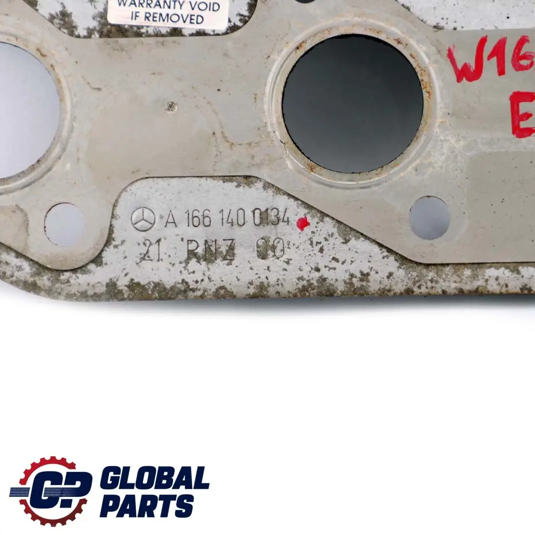Mercedes-Benz A W168 Vaneo W414 M166 Petrol Exhaust Manifold Plate to with Part number A1661400134 Mercedes-Benz A W168 Vaneo W414 M166 Petrol Exhaust Manifold Plate - SKU A1661400134 - Part number A1661400134