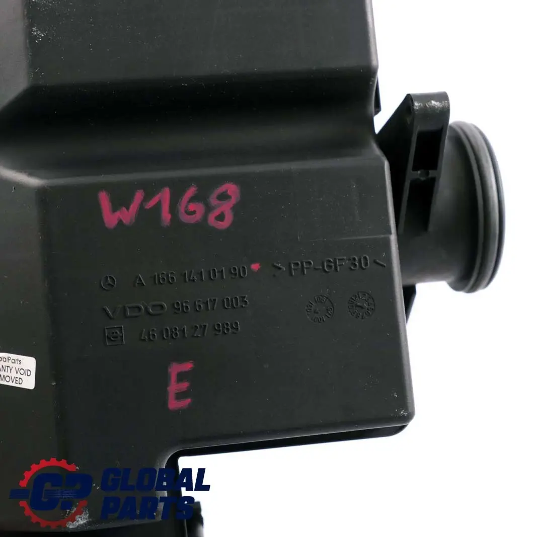  Mercedes-Benz A M Class W168 W166 Air Intake Filter Box Housing - SKU A1661410190 - Part number A1661410190