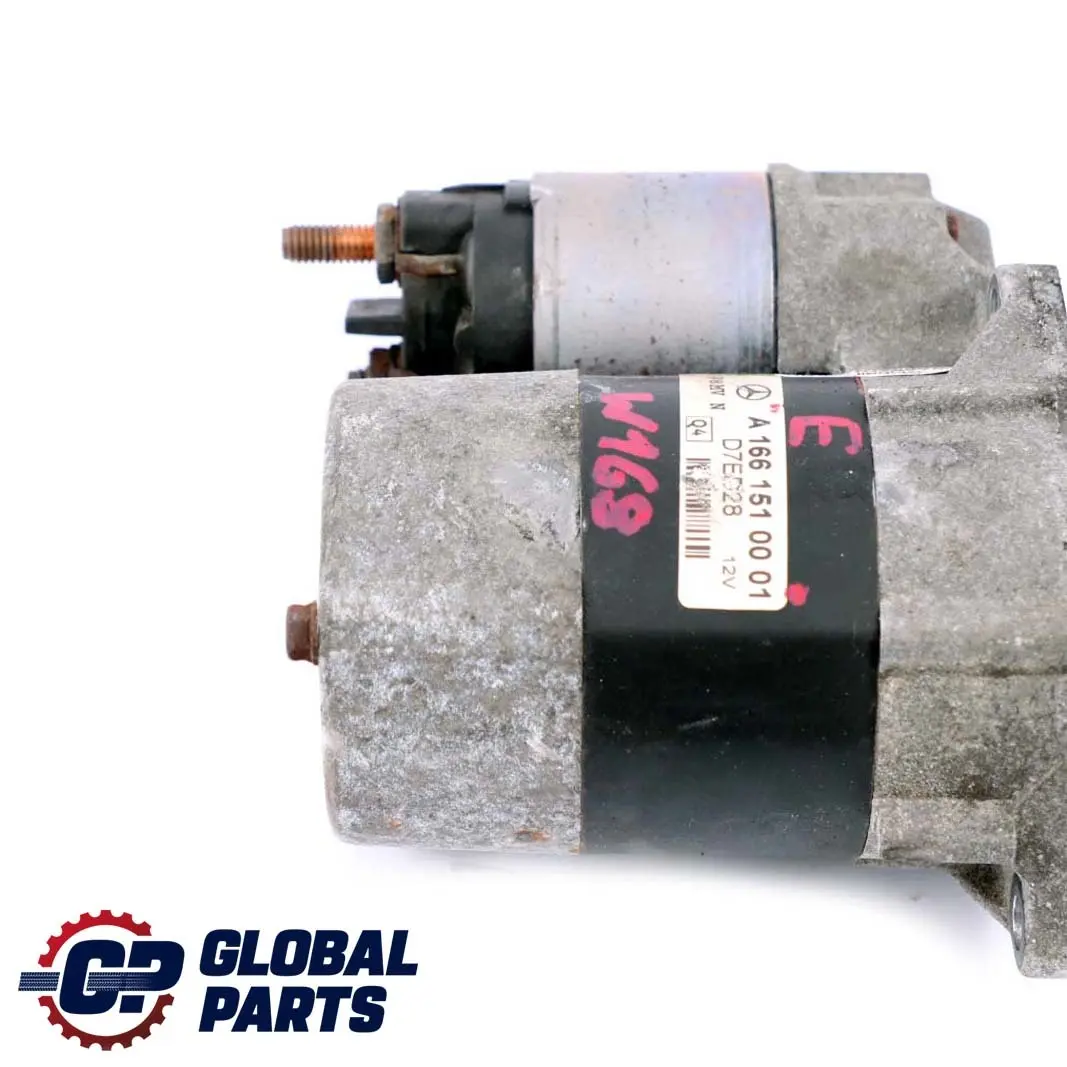 Mercedes-Benz A-Class W168 Petrol Engine Speed Starter Motor to with Part number A1661510001 Mercedes-Benz A-Class W168 Petrol Engine Speed Starter Motor - SKU A1661510001 - Part number A1661510001