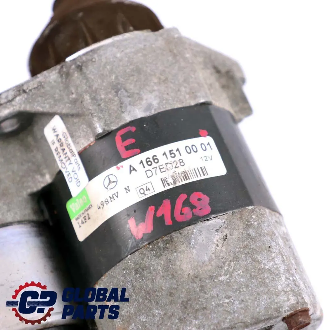  Mercedes-Benz A-Class W168 Petrol Engine Speed Starter Motor - SKU A1661510001 - Part number A1661510001