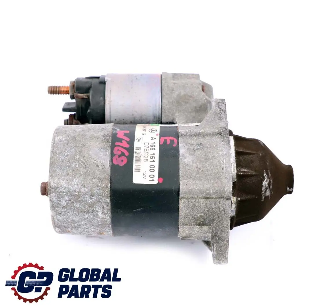 Mercedes-Benz A-Class W168 Petrol Engine Speed Starter Motor to with Part number A1661510001 Mercedes-Benz A-Class W168 Petrol Engine Speed Starter Motor - SKU A1661510001 - Part number A1661510001