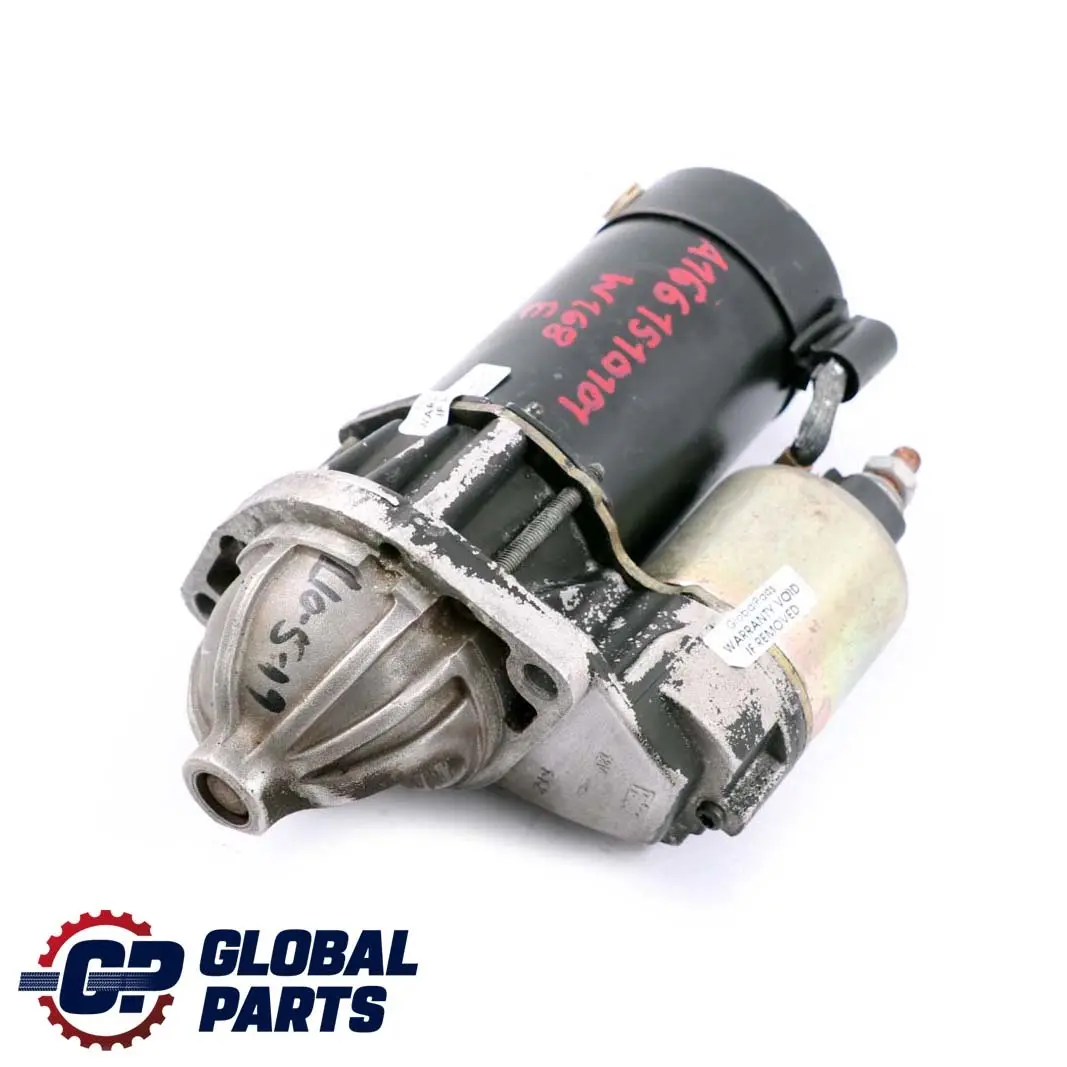 Mercedes-Benz A W168 190 210 Vaneo W414 Petrol Engine Starter Motor to with Part number A1661510101 Mercedes-Benz A W168 190 210 Vaneo W414 Petrol Engine Starter Motor - SKU A1661510101 - Part number A1661510101
