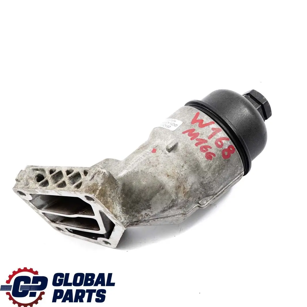 Mercedes-Benz W168 W414 Petrol M166 Engine Oil Filter Housing to with Part number A1661800710 Mercedes-Benz W168 W414 Petrol M166 Engine Oil Filter Housing - SKU A1661800710 - Part number A1661800710