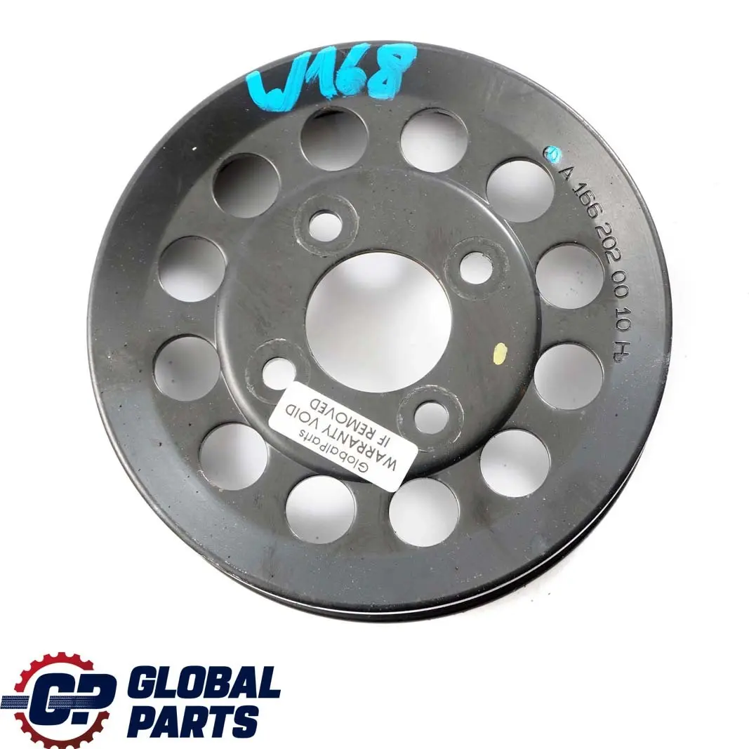Mercedes-Benz A-Class W168 Engine Water Pump Pulley to with Part number A1662020010 Mercedes-Benz A-Class W168 Engine Water Pump Pulley - SKU A1662020010 - Part number A1662020010