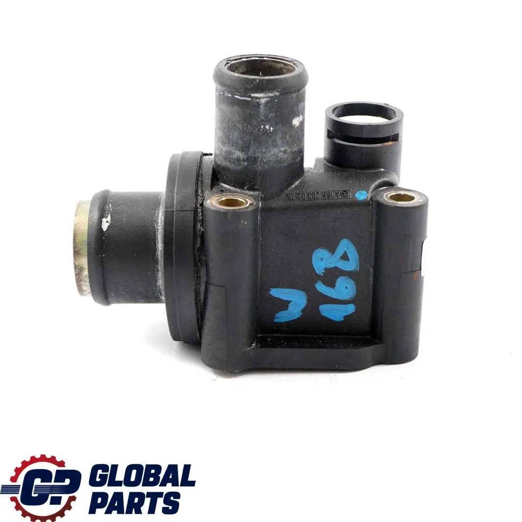 Mercedes-Benz A-Klasse W168 M166 Thermostat Kühlmittelgehäuse für mit Teilenummer A1662030275 Mercedes-Benz A-Klasse W168 M166 Thermostat Kühlmittelgehäuse - SKU A1662030275 - Teilenummer A1662030275