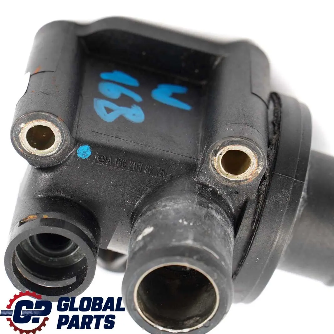 Mercedes-Benz W168 M166 Thermostat K?hlmittelgeh?use pour à propos du numéro de pièce A1662030275 Mercedes-Benz W168 M166 Thermostat K?hlmittelgeh?use - SKU A1662030275 - Numéro de pièce A1662030275