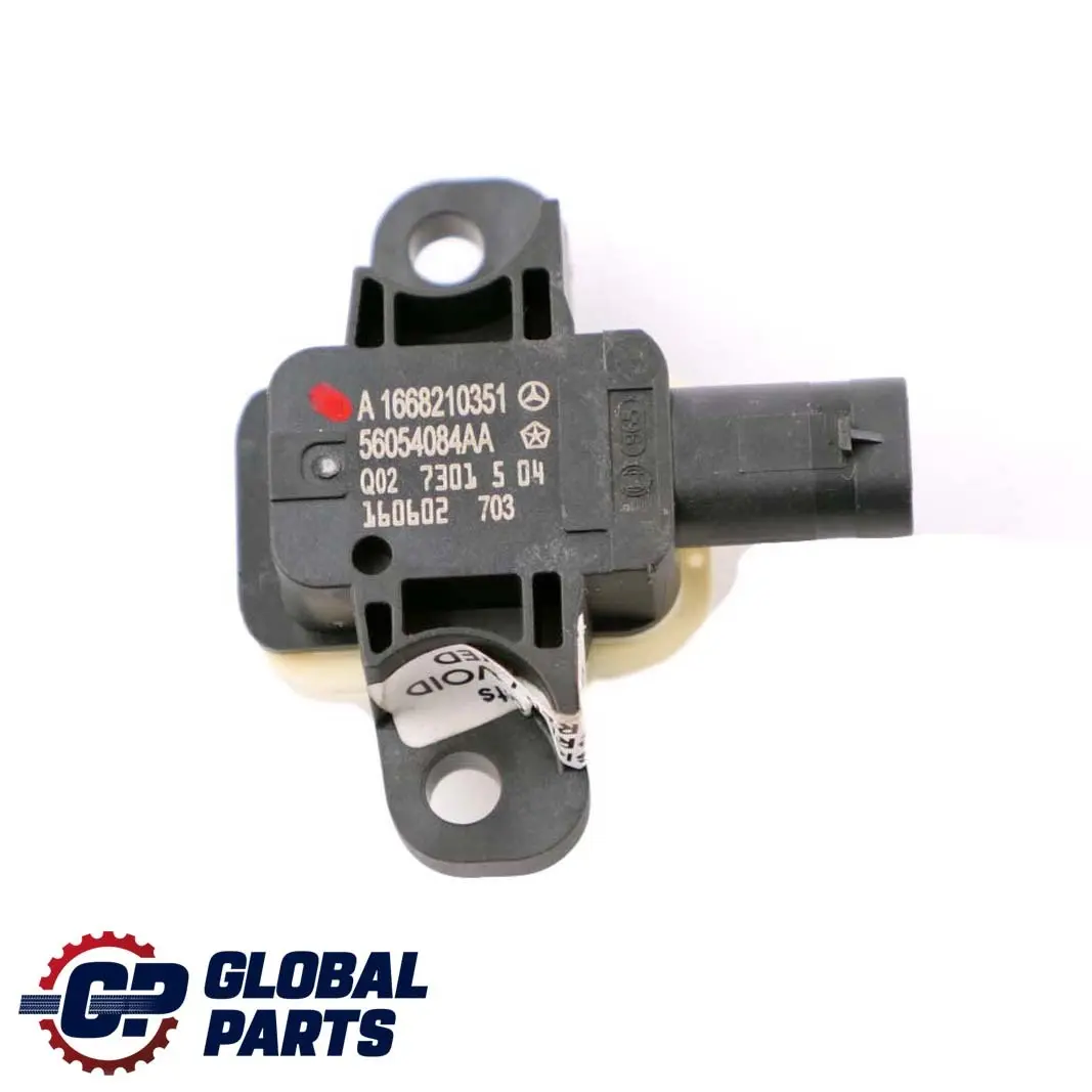  Mercedes-Benz C117 W176 Sensor de Impacto del Airbag - SKU A1668210351 - Número de pieza A1668210351
