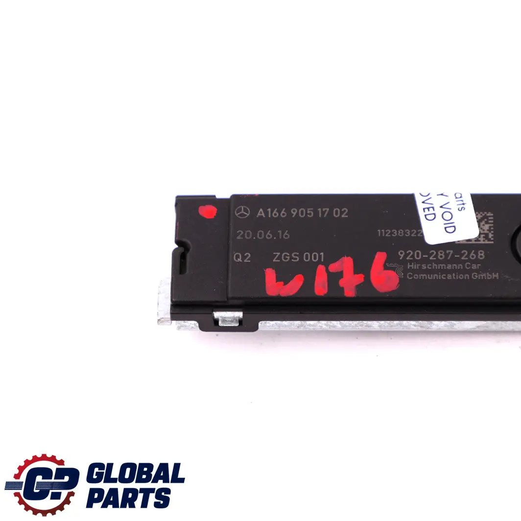  Mercedes-Benz A C M W166 W176 W205 Aerial Antenna Amplifier Unit - SKU A1669051702 - Part number A1669051702