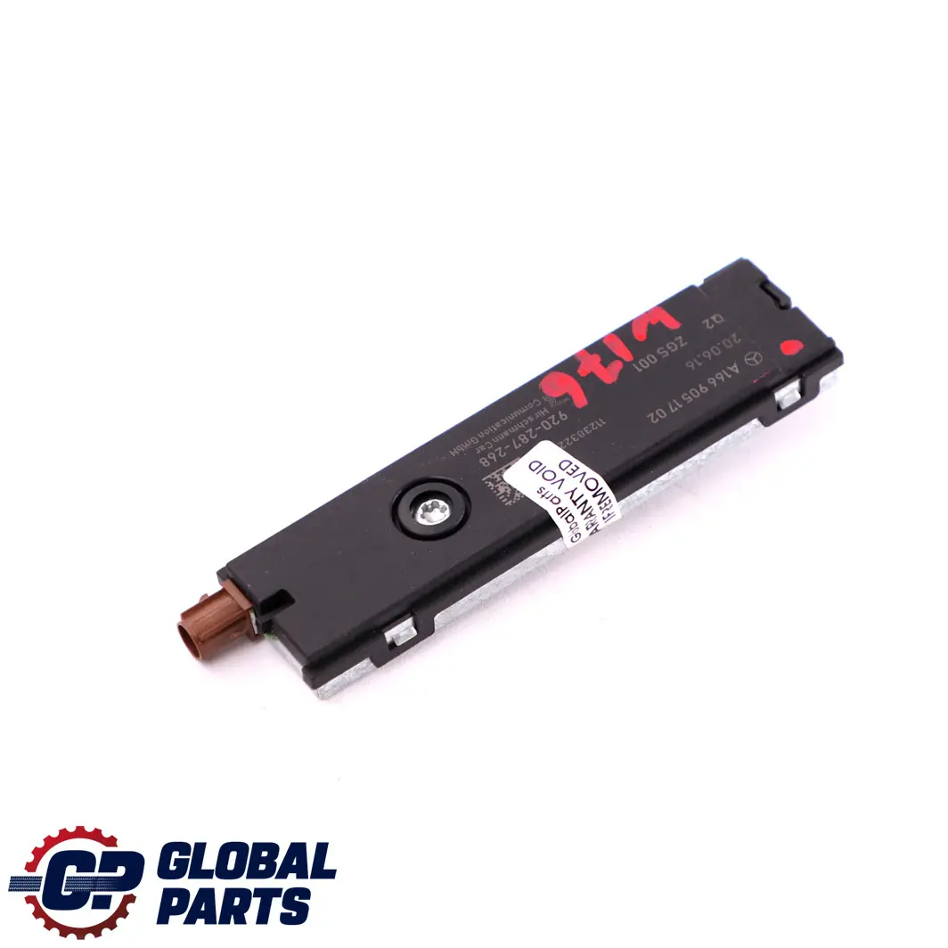  Mercedes-Benz A C M W166 W176 W205 Aerial Antenna Amplifier Unit - SKU A1669051702 - Part number A1669051702