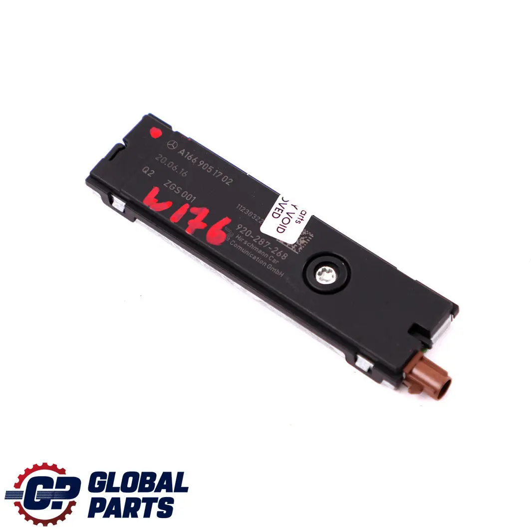 Antenna antenna amplificatore per Mercedes W166 W176 W205 con numero di parte A1669051702 Mercedes W166 W176 W205 Antenna antenna amplificatore - SKU A1669051702 - Numero di parte A1669051702