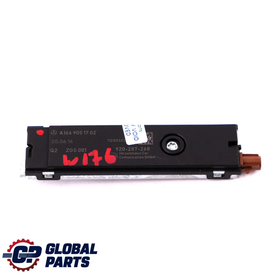  Mercedes-Benz A C M W166 W176 W205 Aerial Antenna Amplifier Unit - SKU A1669051702 - Part number A1669051702