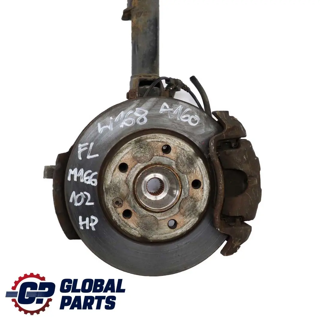  Mercedes-Benz W168 A160 Sospensione Anteriore Sinistra Gamba Freno Mozzo Ruota - SKU A1683203130-3 - Numero di parte A1683203130