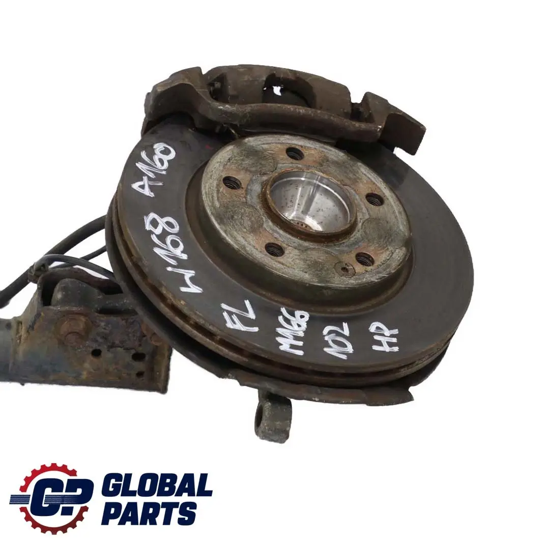 Mercedes-Benz W168 A160 Delantero Izquierdo Suspension Pierna Freno Rueda Hub para con número de pieza A1683203130 Mercedes-Benz W168 A160 Delantero Izquierdo Suspension Pierna Freno Rueda Hub - SKU A1683203130-3 - Número de pieza A1683203130