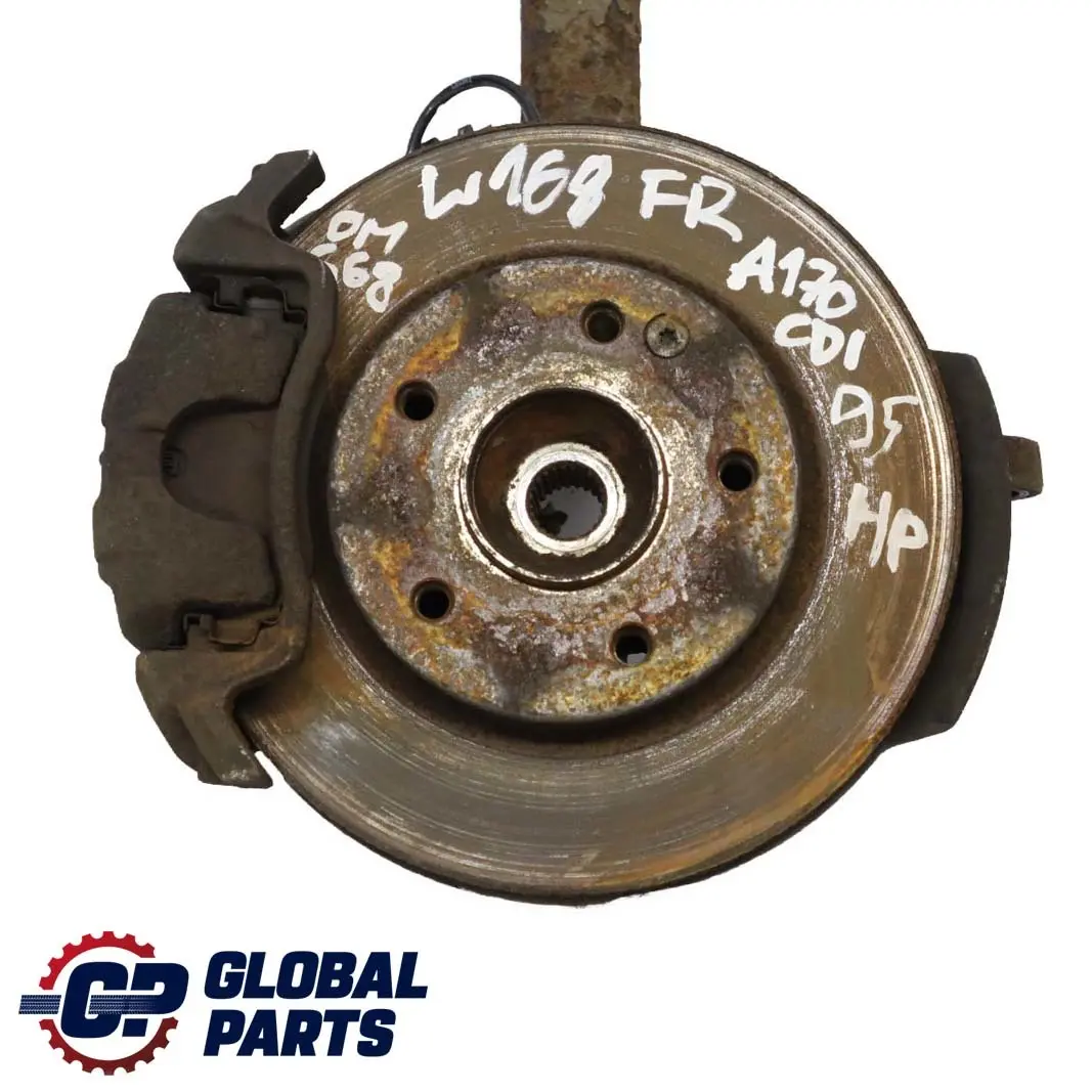 Mercedes-Benz A W168 A170 CDI Front Right O/S Suspension Leg Brake Wheel Hub to with Part number A1683203130 Mercedes-Benz A W168 A170 CDI Front Right O/S Suspension Leg Brake Wheel Hub - SKU A1683203130-5 - Part number A1683203130