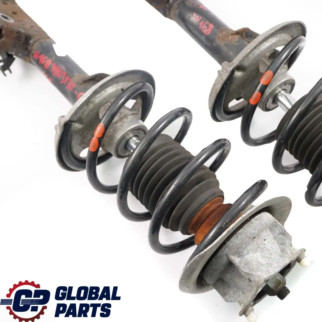 Mercedes-Benz A W168 Front Left Right N/O/S Shock Absorber Spring Strut Set to with Part number A1683203130 Mercedes-Benz A W168 Front Left Right N/O/S Shock Absorber Spring Strut Set - SKU A1683203130-6 - Part number A1683203130