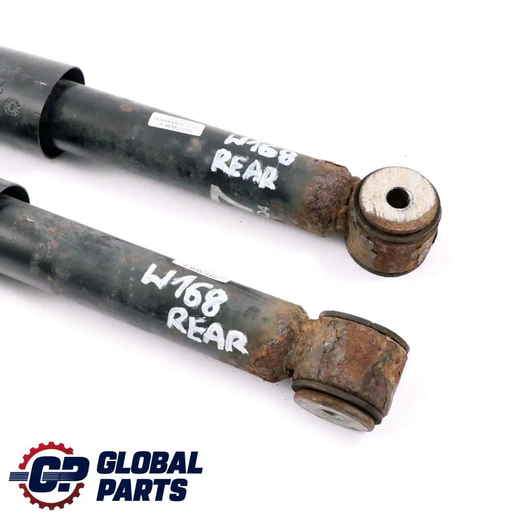 Juego Amortiguador Trasero Izquierdo Derecho N/ Muelle Strut para Mercedes W168 1 con número de pieza A1683261500 Mercedes W168 1 Juego Amortiguador Trasero Izquierdo Derecho N/ Muelle Strut - SKU A1683261500-1 - Número de pieza A1683261500