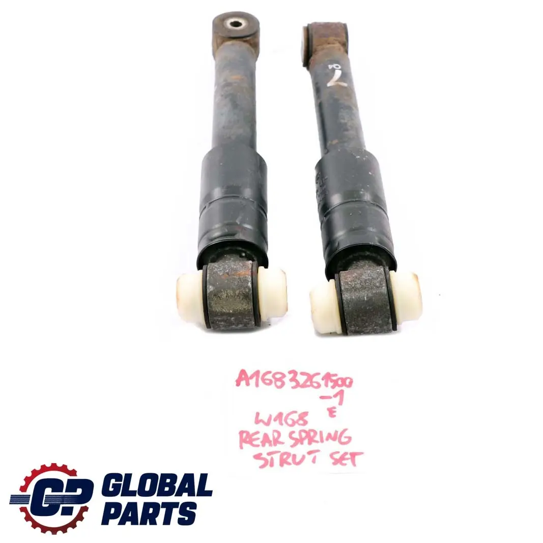 Set ammortizzatore posteriore sinistro destro primavera puntone per Mercedes W168 con numero di parte A1683261500 Mercedes W168 Set ammortizzatore posteriore sinistro destro primavera puntone - SKU A1683261500-1 - Numero di parte A1683261500