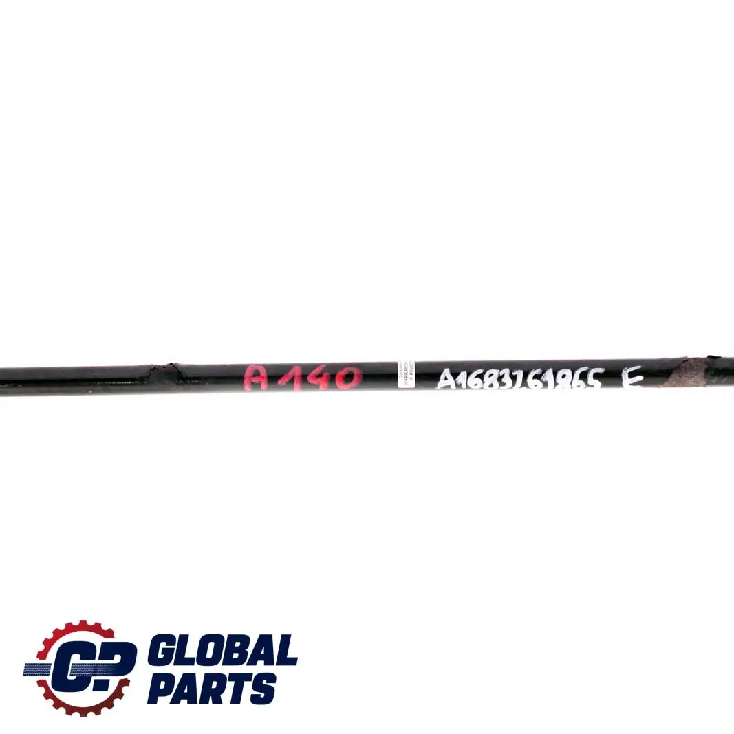 Axle Stabilizer Anti Roll Torsion Bar to Mercedes A-Class W168 Rear with Part number A1683261865 Mercedes A-Class W168 Rear Axle Stabilizer Anti Roll Torsion Bar - SKU A1683261865 - Part number A1683261865
