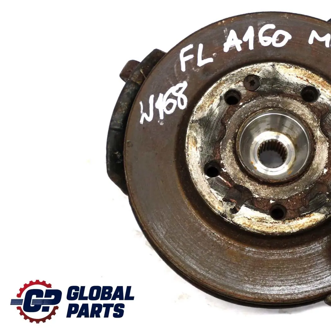 Mercedes W168 A160 Suspensión Delantera Izquierda Cubo de Rueda de Freno - SKU A1683301620 - Número de pieza A1683301620